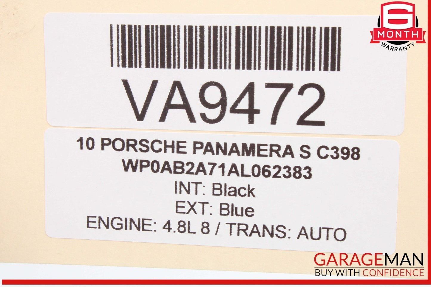 10-16 Porsche Panamera S 970 Front Right Dashboard AC A/C Outer Air Vent OEM