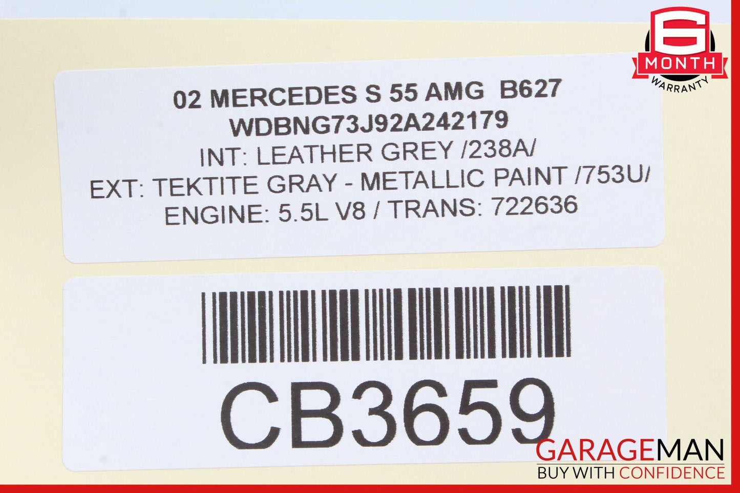 00-02 Mercedes W220 S55 Front Left Driver Side Master Window Switch Panel Wood