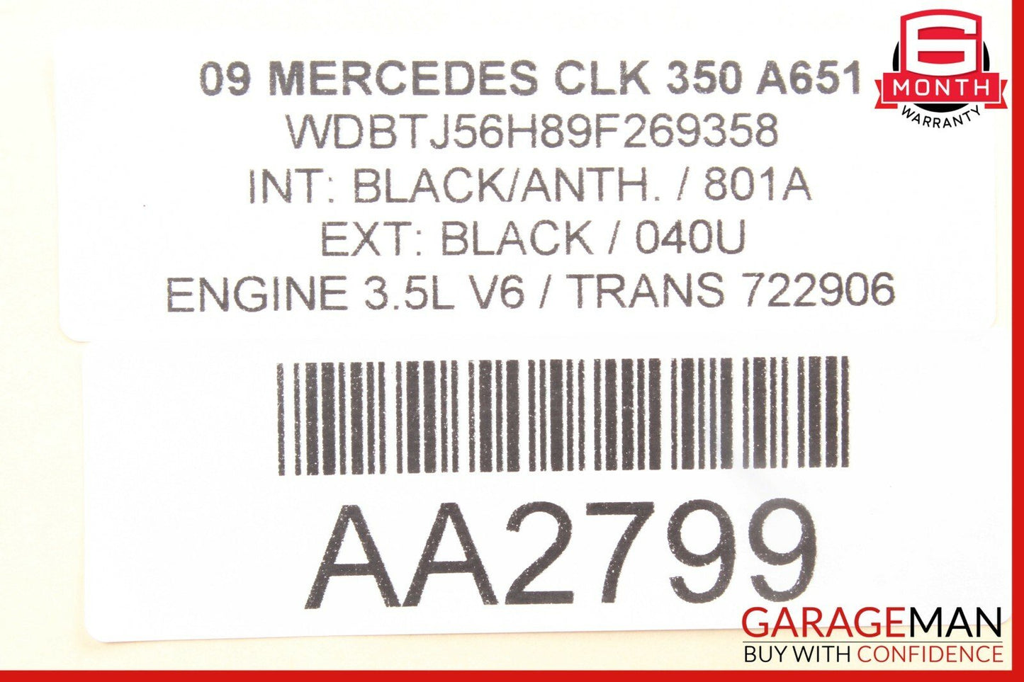 07-13 MERCEDES W216 CL550 FRONT RIGHT UNDER SEAT CONTROL MODULE Q1 OEM