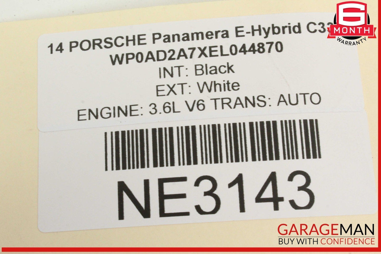 14-16 Porsche Panamera 970 E-Hybrid Air Suspension Airmatic Control Module Unit