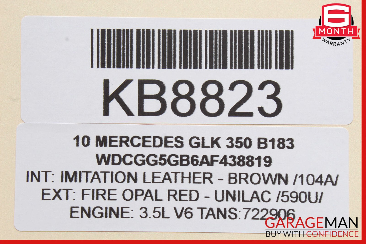 08-18 Mercedes X204 GLK350 CLS550 Rear Right Side Door Control Module OEM
