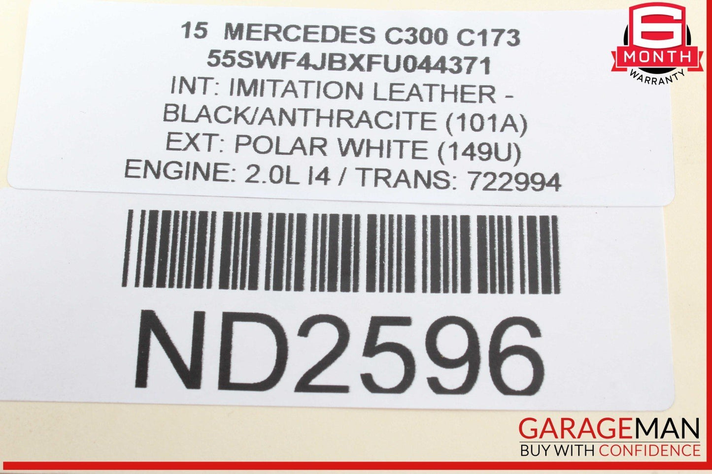 15-20 Mercedes W205 C300 Rear Right Side Stabilizer Sway Anti Roll Bar Link OEM