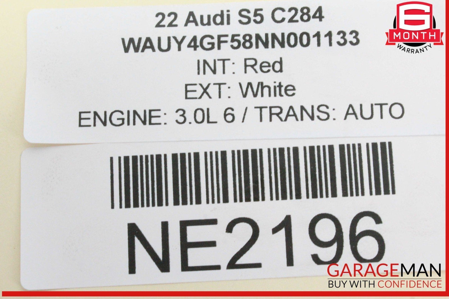 18-24 Audi S5 Rear Right Passenger Side Shock Strut Absorber 8W7616025D OEM