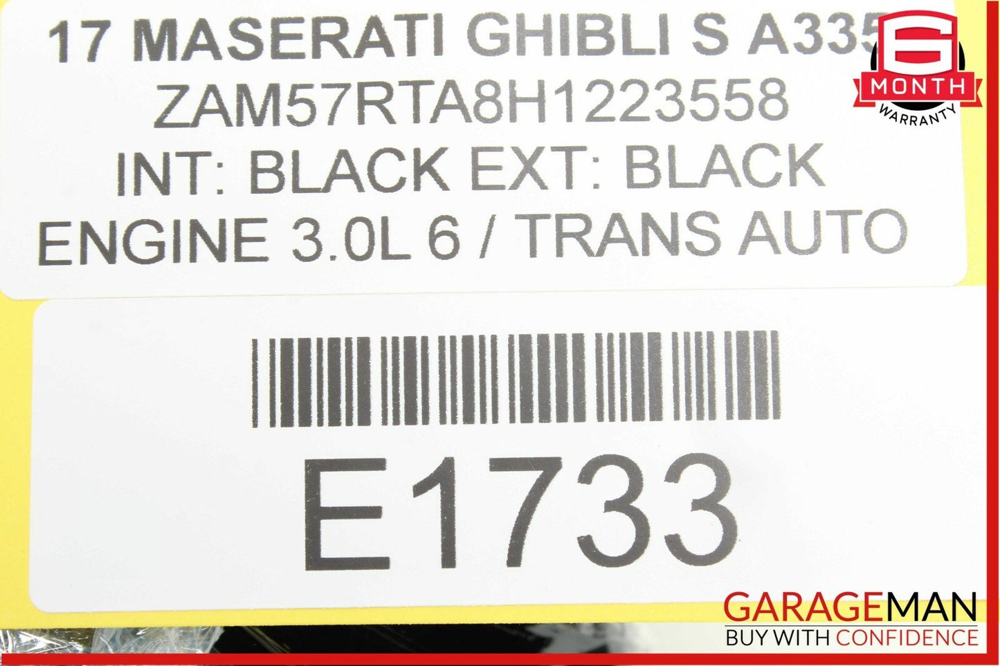 14-17 Maserati Ghibli S Speedometer Odometer Instrument Cluster Gauge OEM 22k