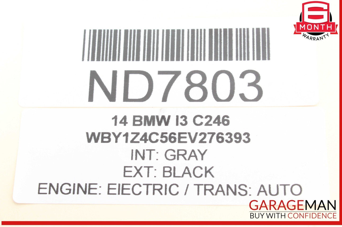 14-21 BMW i3 i3s Front Left Side Headlight Mount Support Bracket 7331555 OEM