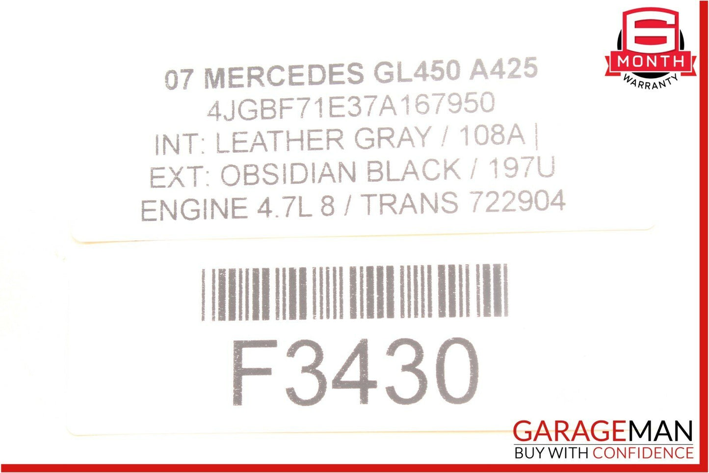 07-11 Mercedes GL450 CLS350 E350 Delphi Ignition Coil Spark Plug 0001502780 OEM