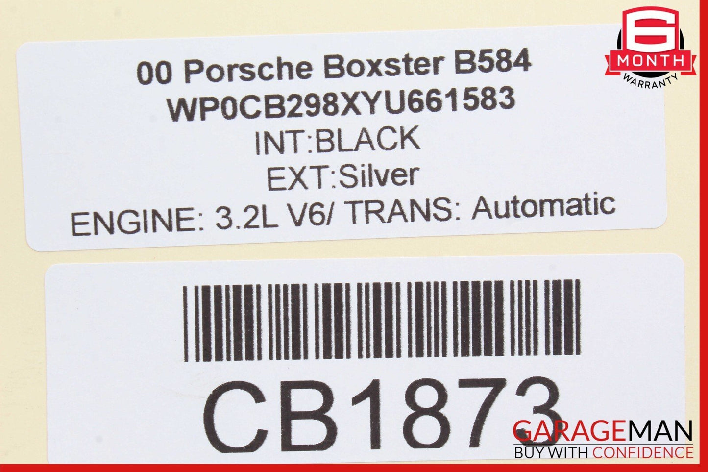 97-04 Porsche Boxster 986 Radiator Coolant Water Overflow Expansion Tank Assy