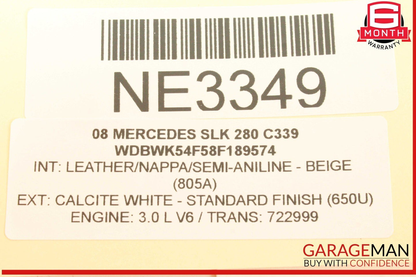03-08 Mercedes R171 SLK280 C230 CLK350 Sirius Satellite Radio Receiver OEM