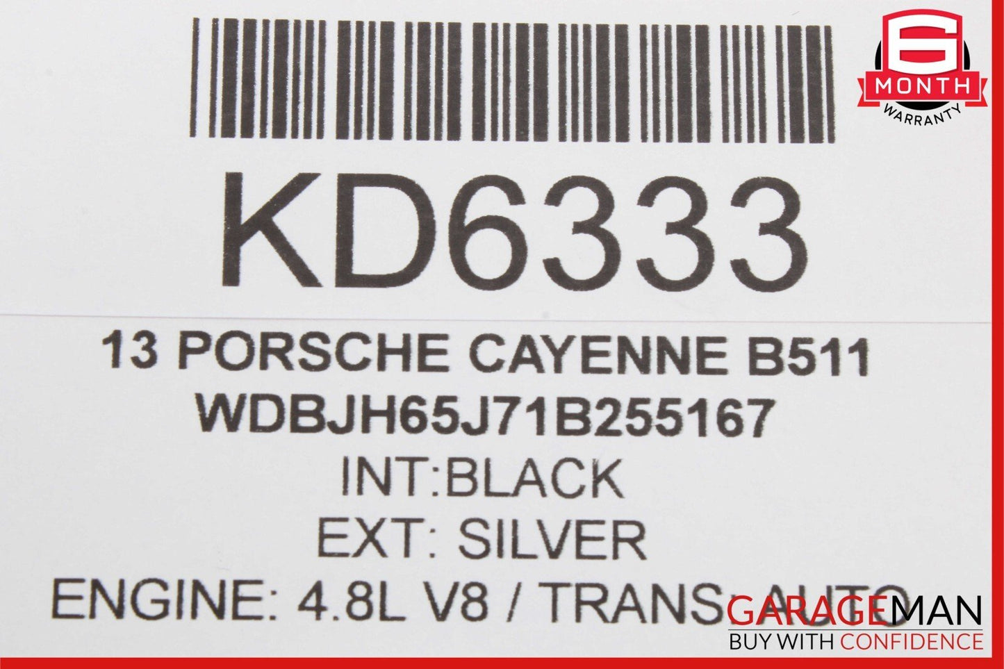 11-17 Porsche Cayenne 958 Front Right Side Door Lock Latch Actuator
