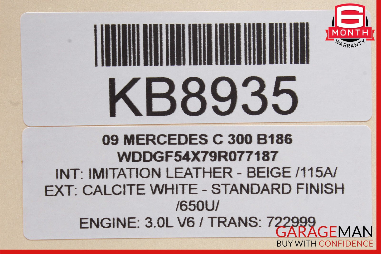 08-18 Mercedes W204 C300 C350 GLK350 Rear Right Side Door Control Module OEM