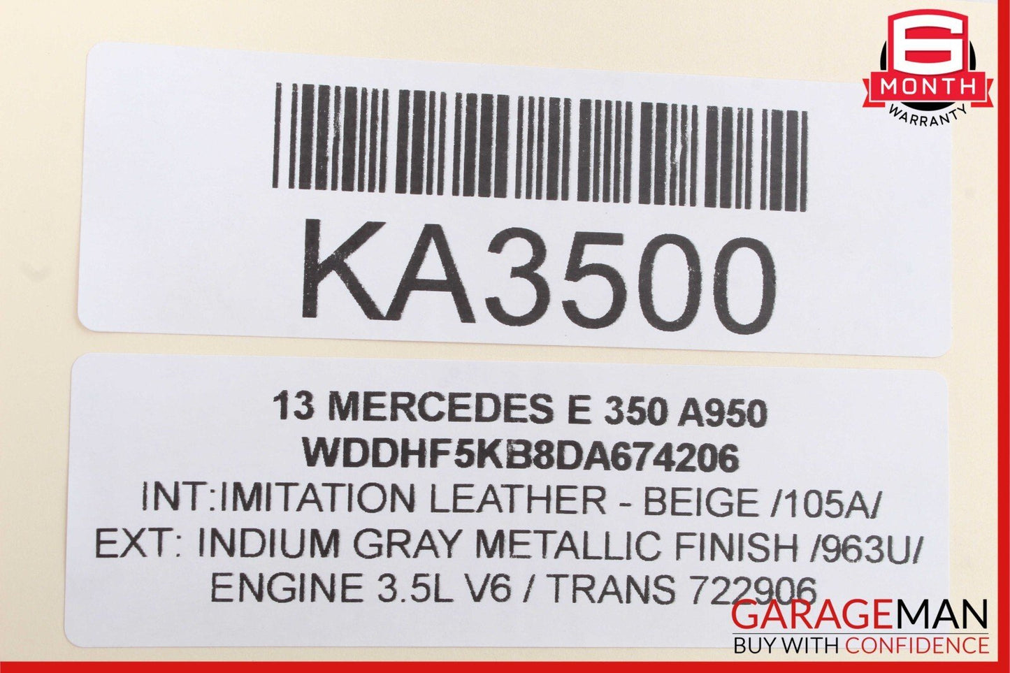 08-18 Mercedes CLS400 CLS550 C250 E350 Rear Left Side Door Control Module Unit