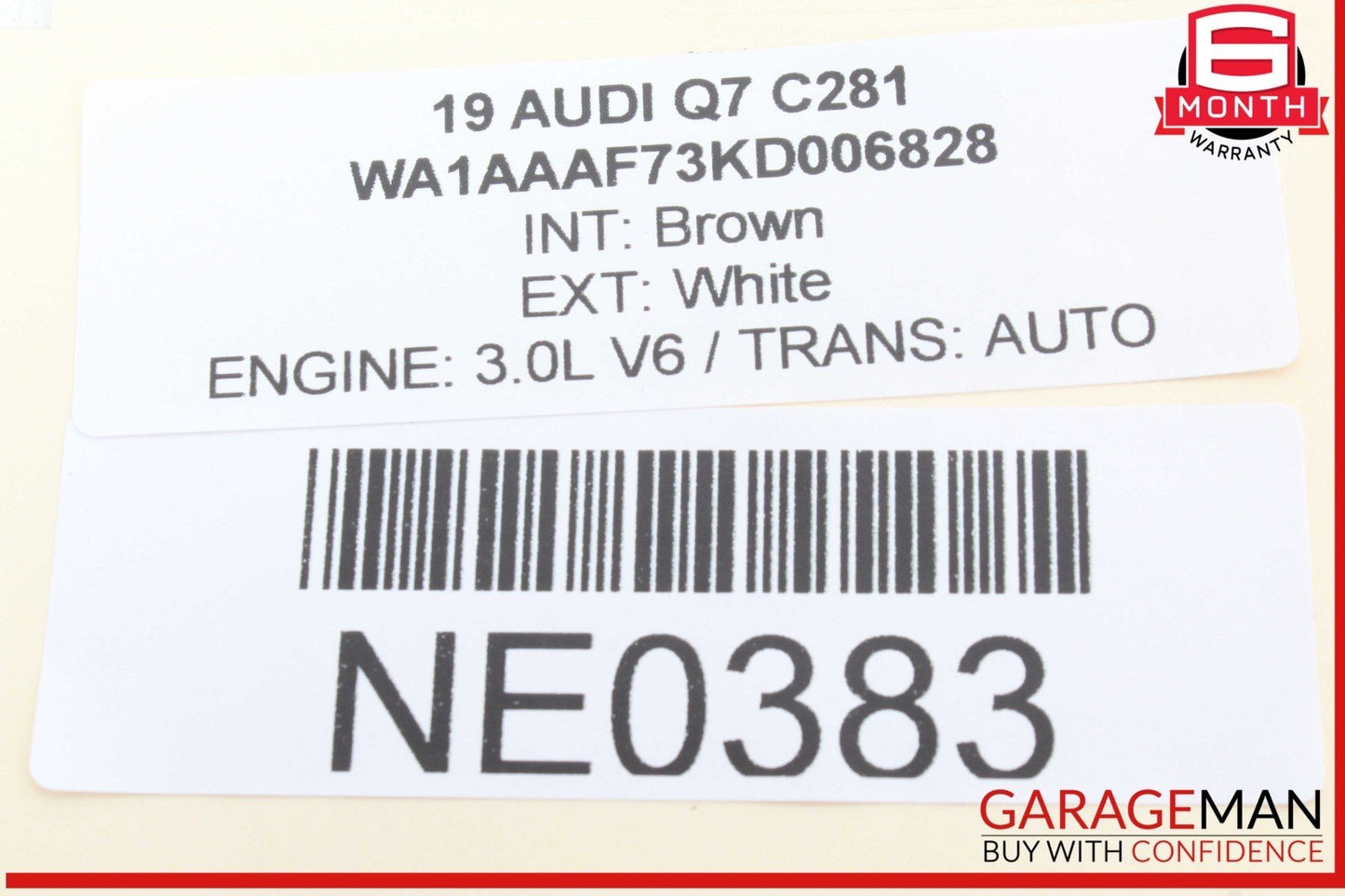 17-24 Audi Q7 Front Left Driver Side Lower Forward Control Arm 4M0407155D OEM
