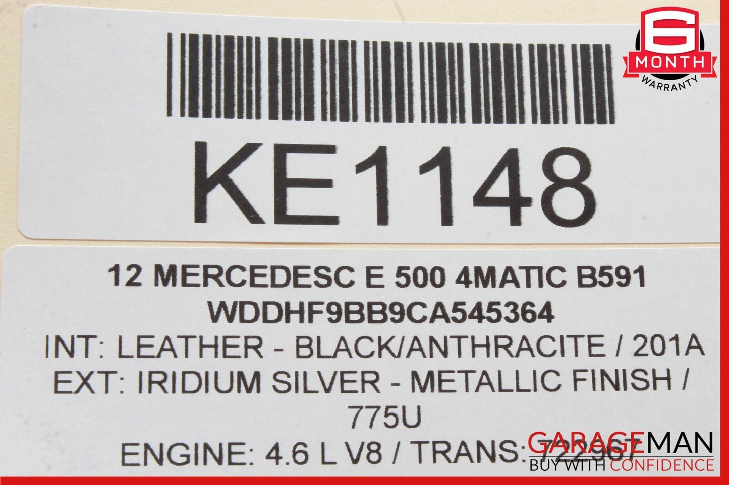 08-18 Mercedes W212 E550 C300 C350 Front Right Side Door Control Module Unit OEM