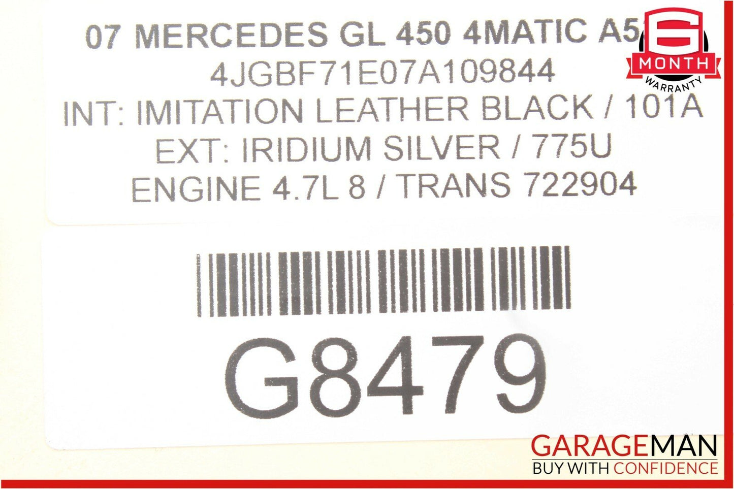 06-12 Mercedes X164 GL450 R350 ML350 Front Right Passenger Door Control Module