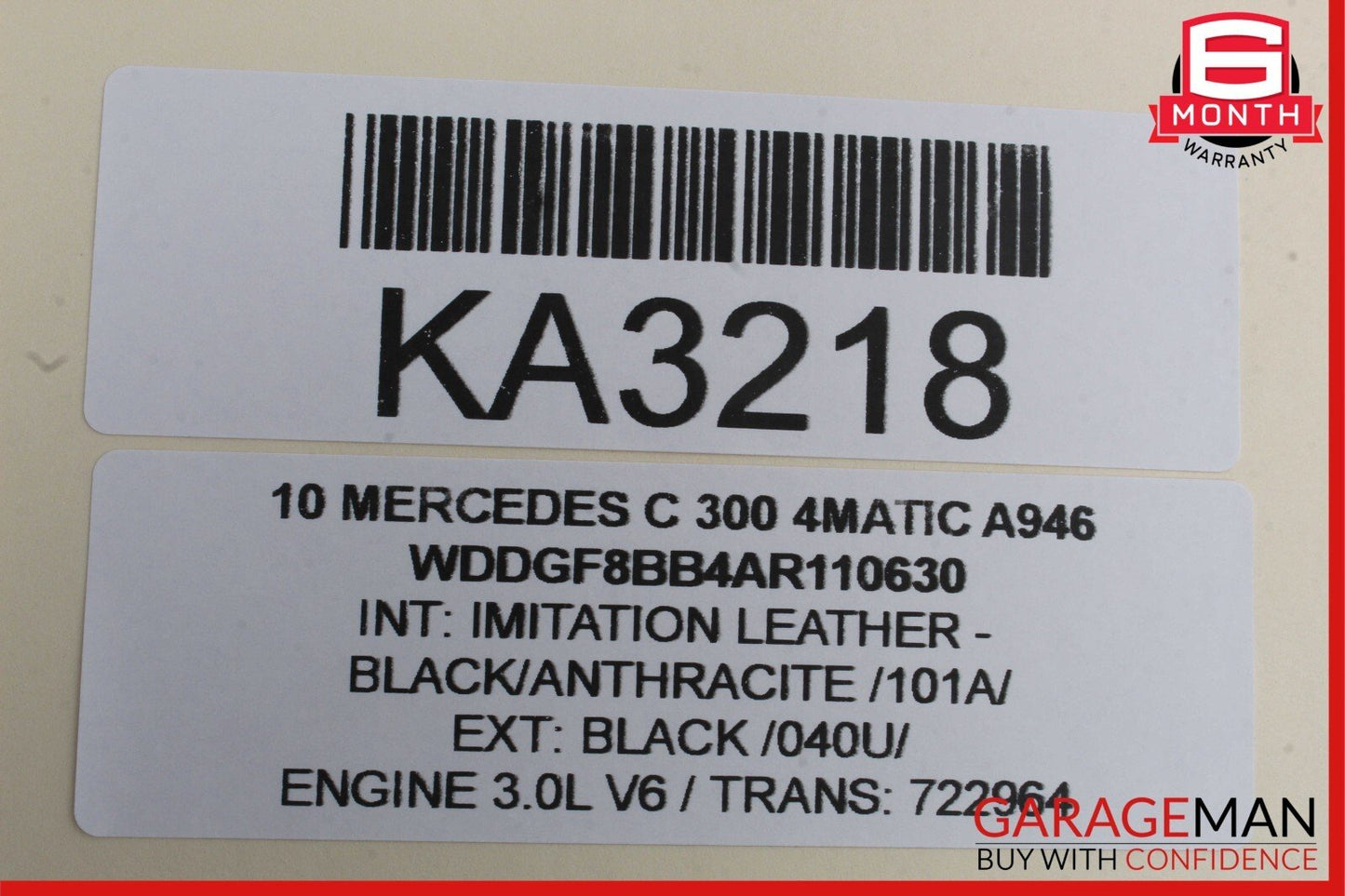 08-18 Mercedes C300 E350 CLS550 Rear Left Side Door Control Module Unit