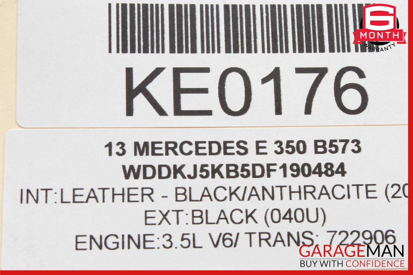 08-18 Mercedes W207 E350 E63 AMG CLS550 Front Left Side Door Control Module OEM
