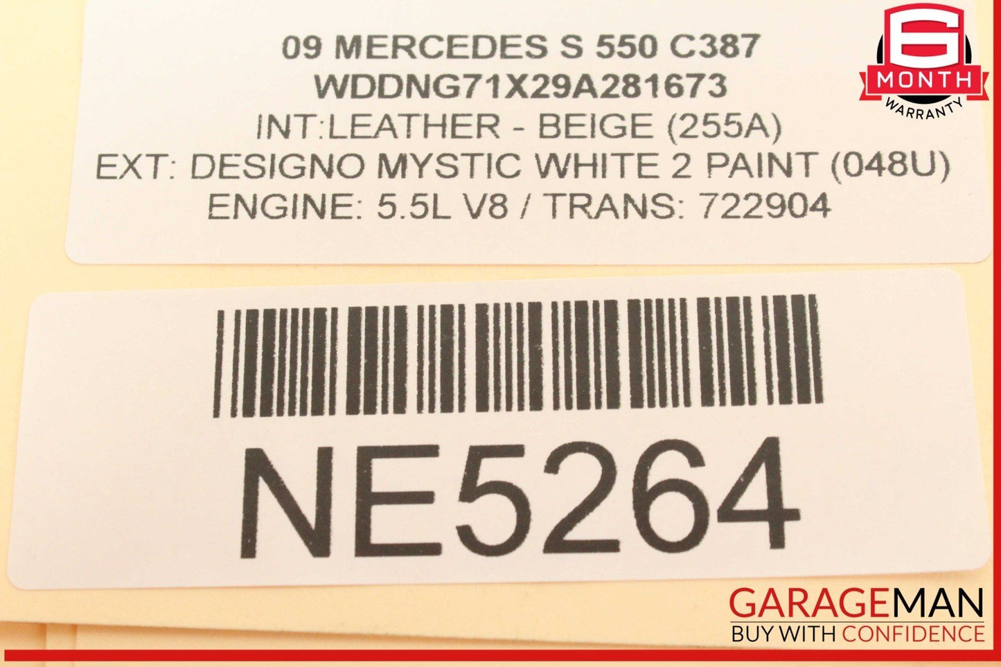 07-13 Mercedes W221 S550 S600 Front Right Side Door Control Module Unit OEM
