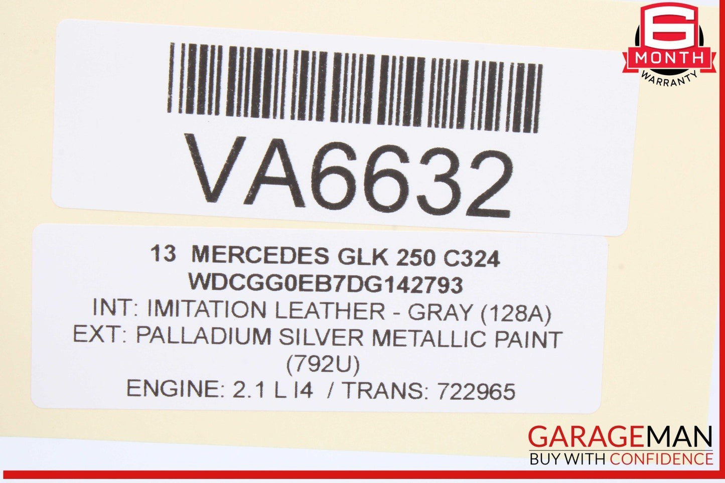13-15 Mercedes X204 GLK250 Front Left Side Dash AC A/C Air Conditioning Air Vent