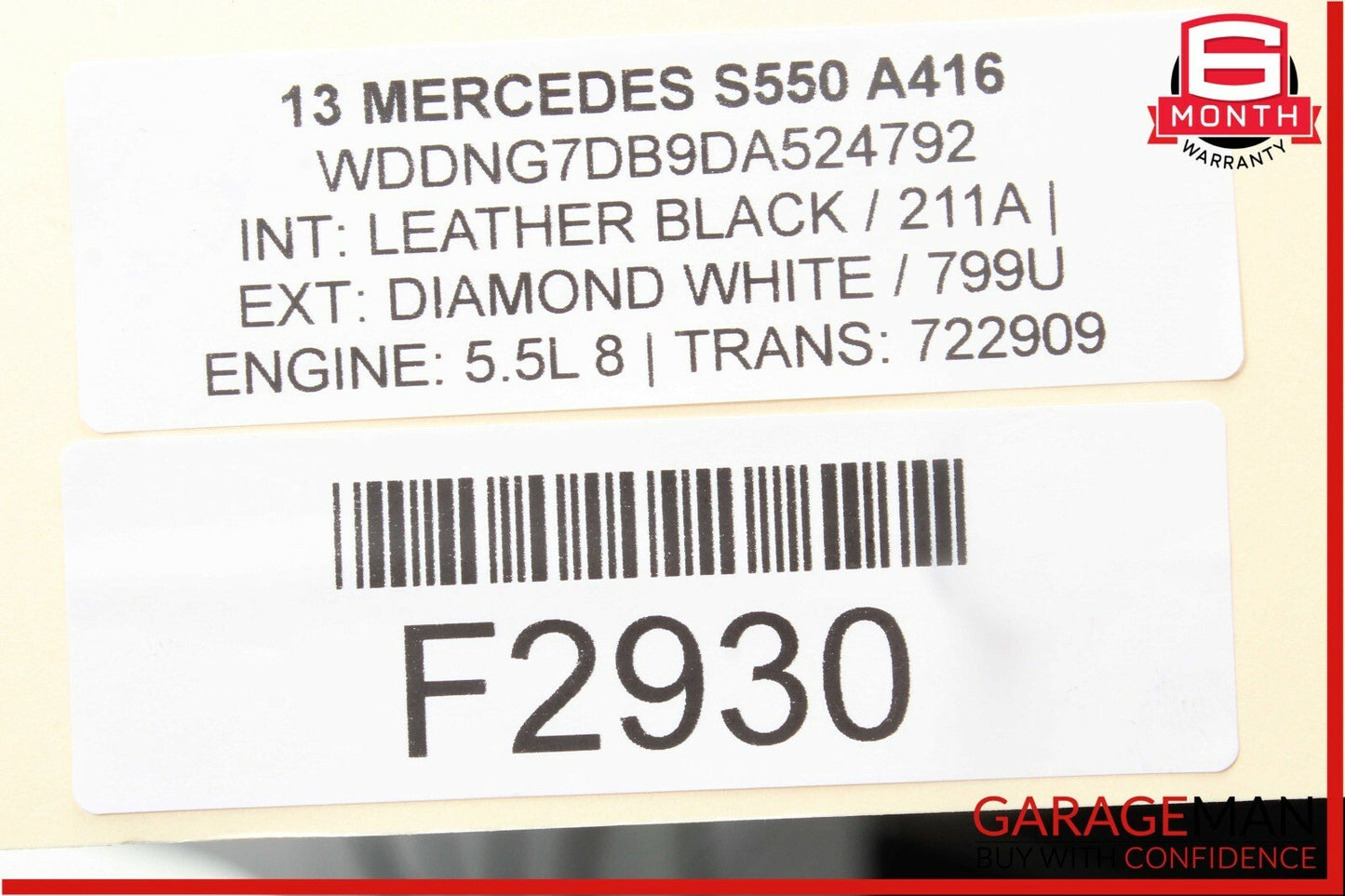 10-13 Mercedes W221 S550 CL550 Front Left Driver Master Window Switch Controller
