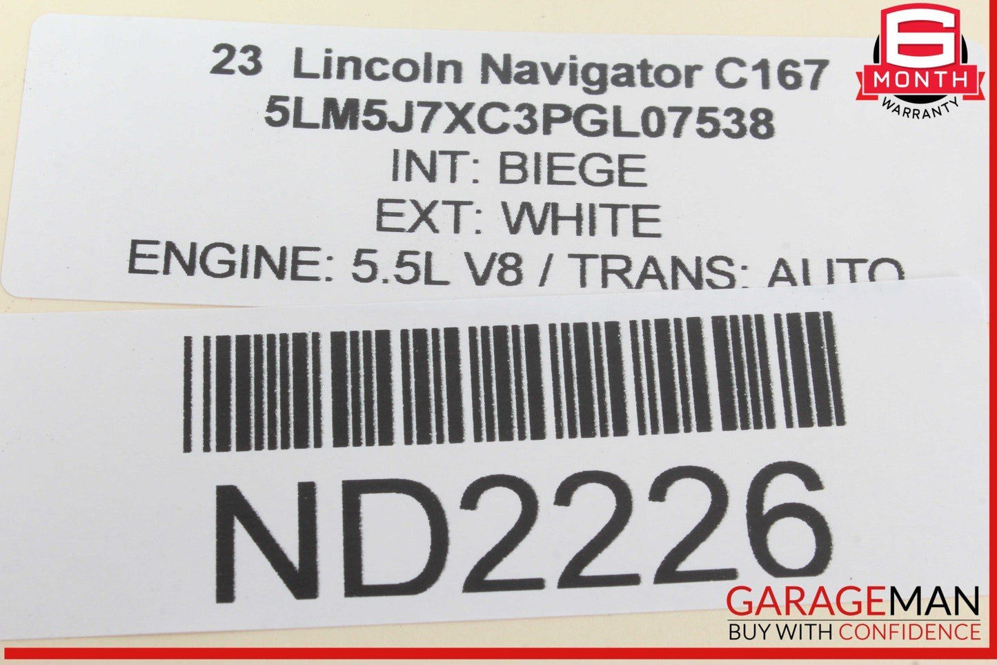 20-24 Lincoln Aviator HVAC AC A/C Air Conditioning Control Module Unit OEM