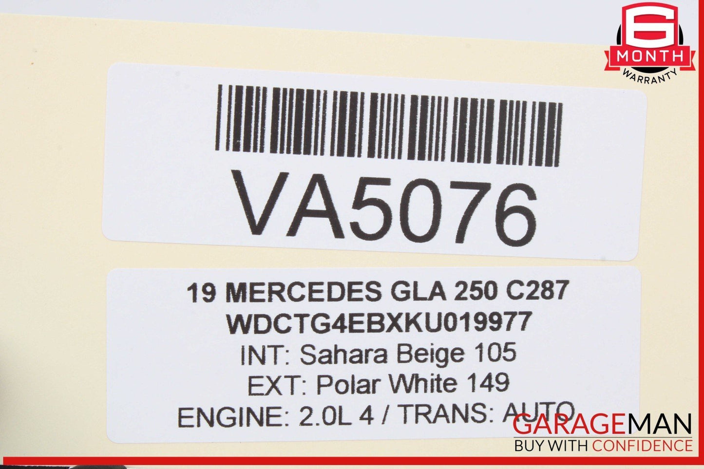 15-20 Mercedes X156 GLA250 Front Right Side Door Window Regulator Motor Unit OEM