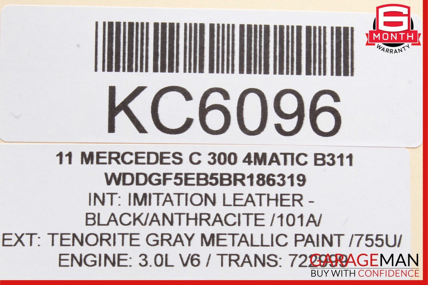 08-14 Mercedes W204 C300 4MATIC Rear Left Side Door Control Module Unit OEM