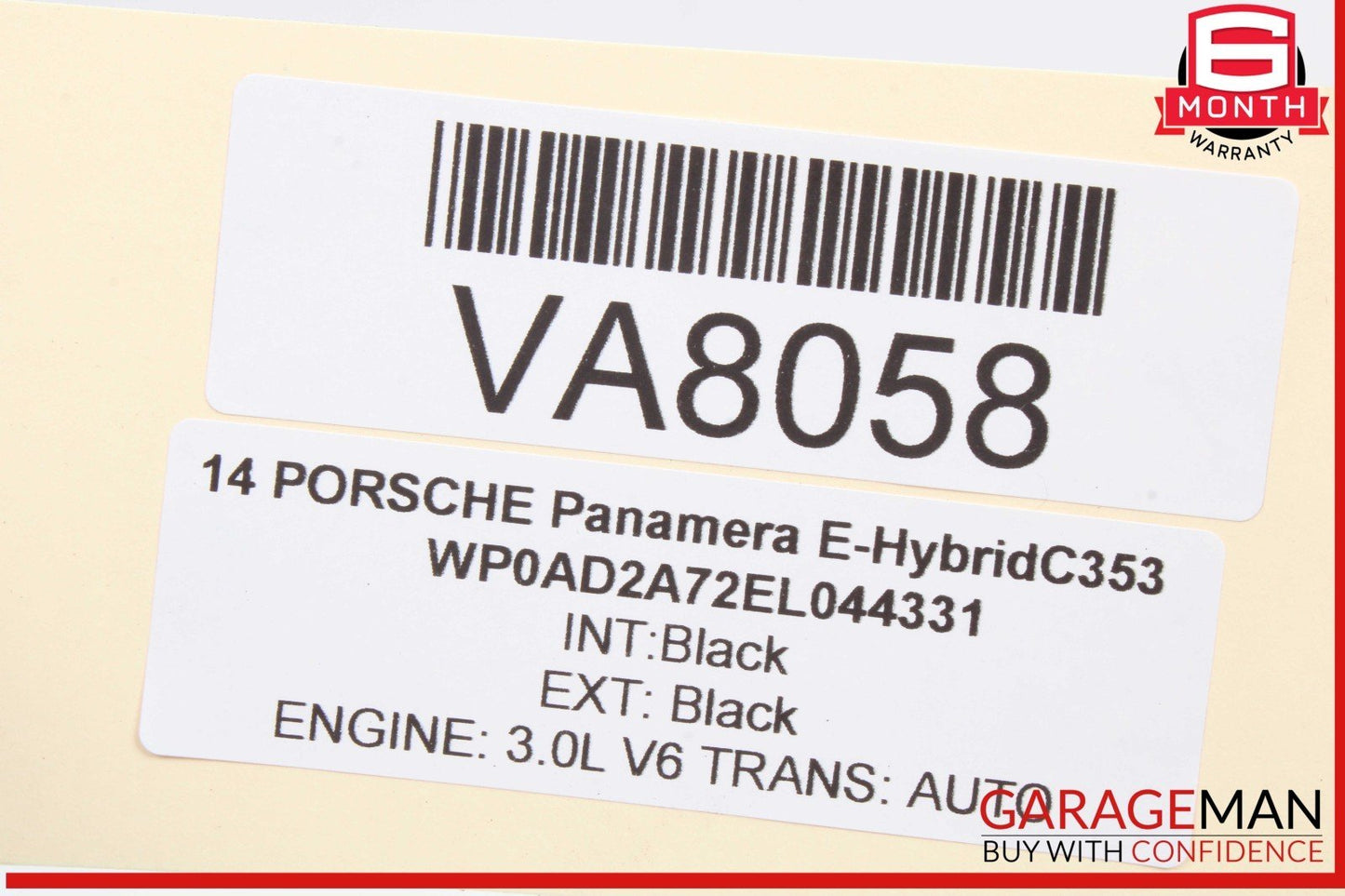 14-16 Porsche Panamera 970 E-Hybrid Engine Computer Control Module Unit ECU OEM