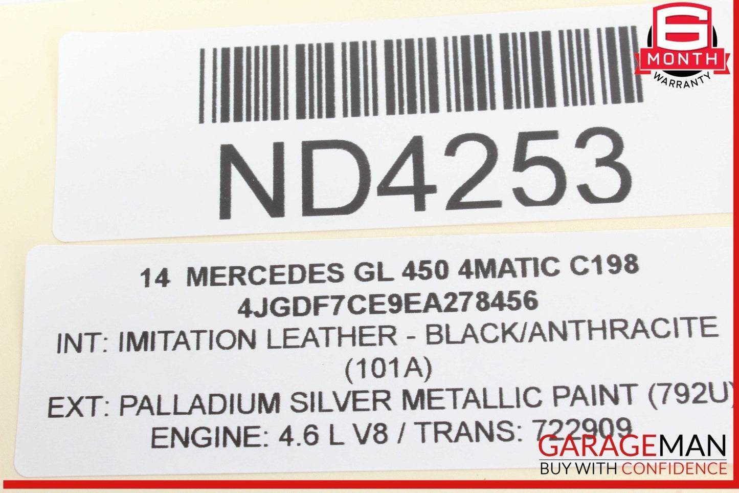 12-15 Mercedes X166 GL450 4MATIC Communication Control Module 2229006003 OEM