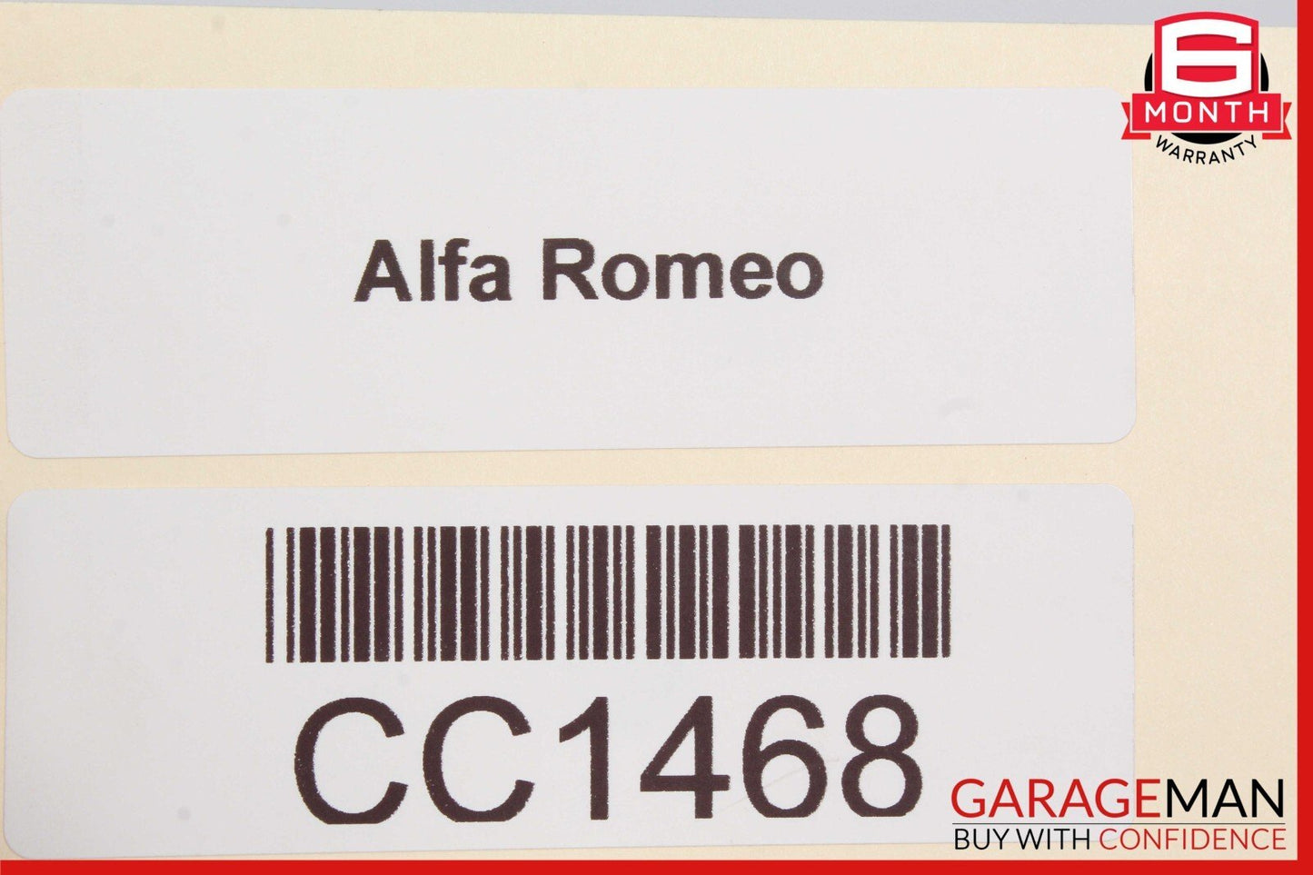 17-19 Alfa Romeo Giulia Rear Left Side Interior Door Panel Trim Cover Assembly