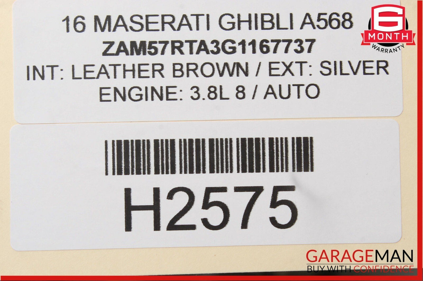 14-17 Maserati Ghibli Dash Ignition Switch Controller Button Engine Start Stop