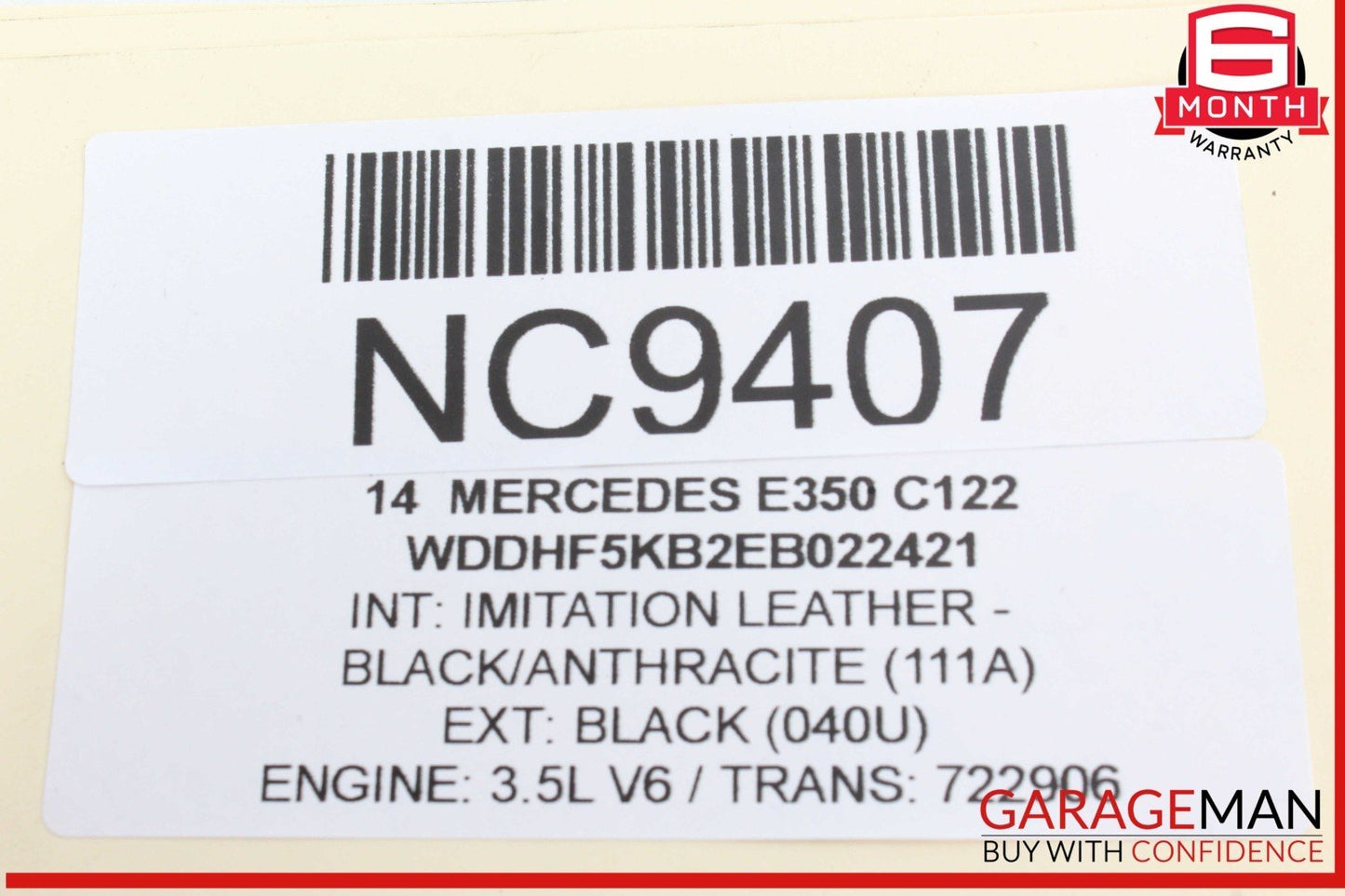 08-17 Mercedes W212 E350 C300 Rear Right / Left Side Upper Control Arm OEM