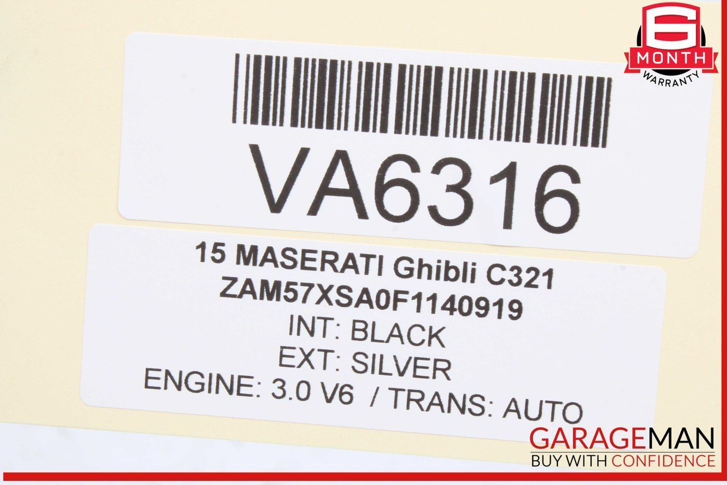 14-17 Maserati Ghibli Quattroporte Front Right Side Door Control Module Unit OEM