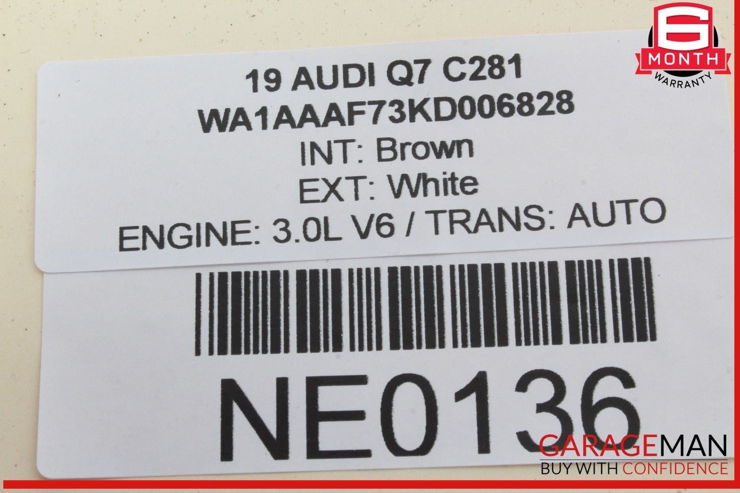 17-24 Audi Q7 Front Left Driver Side Door Lock Latch Actuator 8J1837015F OEM