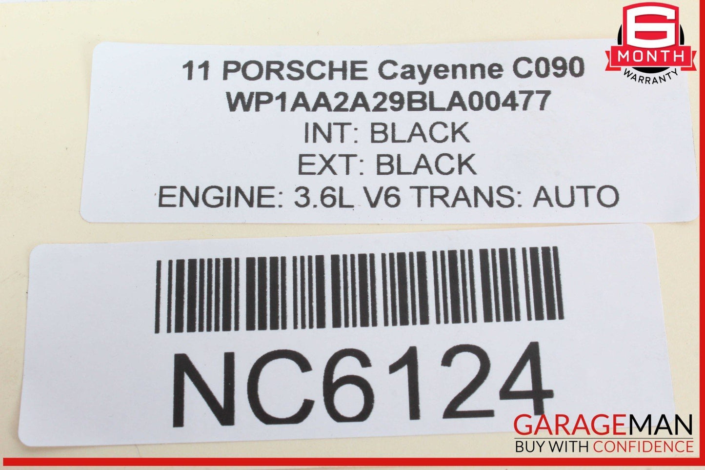 11-18 Porsche Cayenne 958 Front Left Side Door Window Regulator Motor Unit OEM