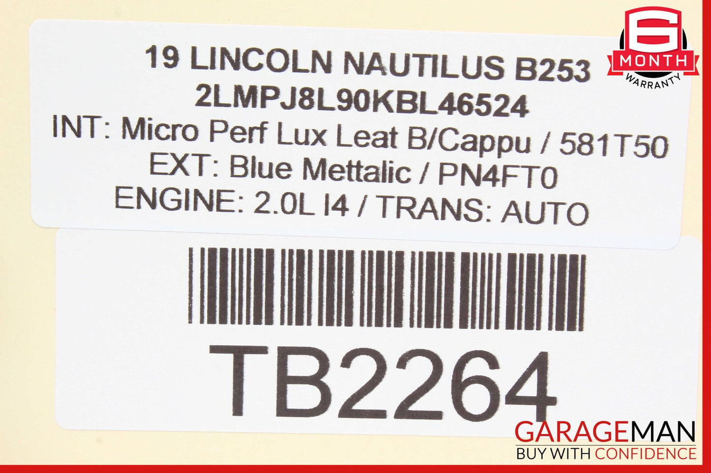 19-21 Lincoln Nautilus Radio Audio Amp Amplifier OEM