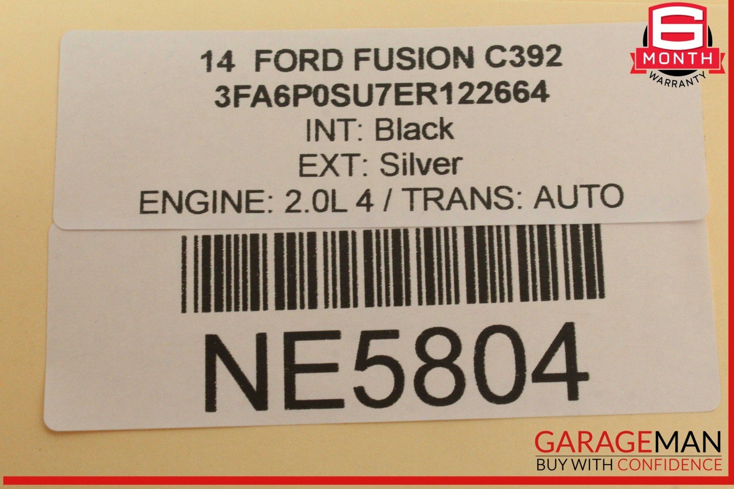 13-16 Ford Fusion Rear Left Driver Side Door Control Module Unit OEM