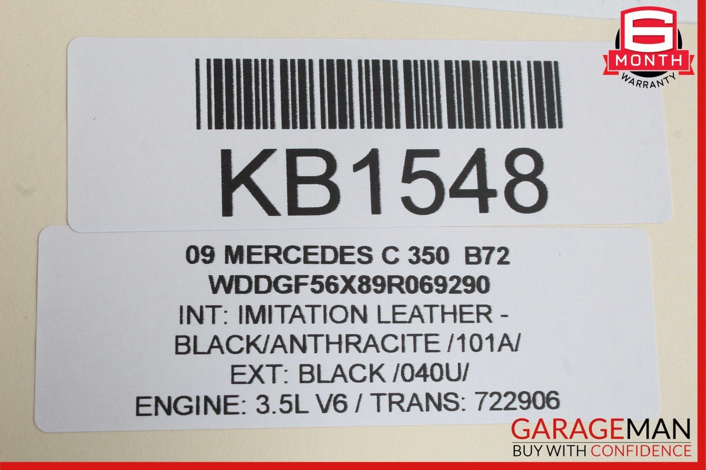 08-18 Mercedes W204 C300 C350 CLS500 Rear Right Side Door Control Module Unit