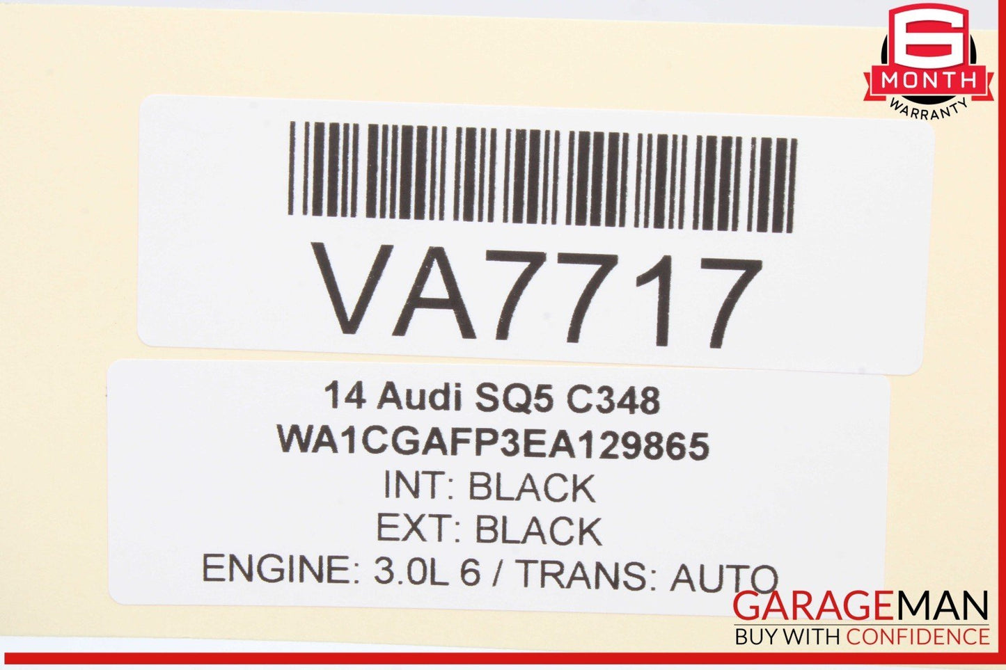 13-17 Audi SQ5 Q5 Front Left Driver Side Door Control Module Unit 8K0959793R OEM