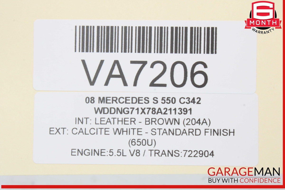 07-10 Mercedes W221 S550 CL550 CL600 Bluetooth Communication Control Module Unit