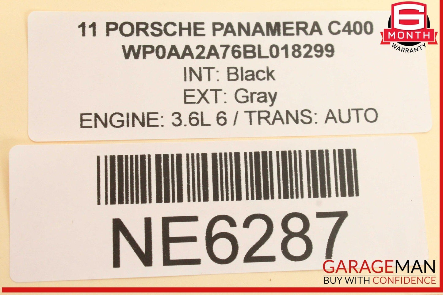 10-18 Porsche Panamera 970 Voltage Stabiliser Converter Control Module Unit OEM
