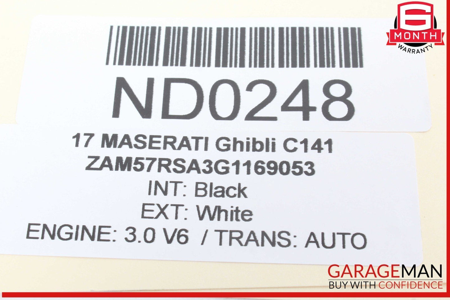 14-17 Maserati Ghibli Rear Right Passenger Side Door Control Module Unit OEM