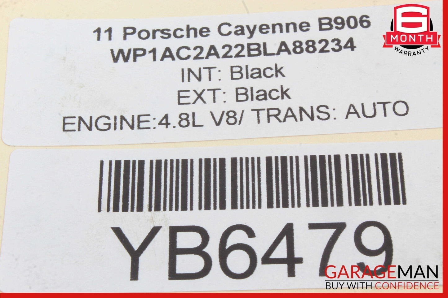 11-18 Porsche Cayenne 958 Front Left or Right Side CV Axle Shaft OEM
