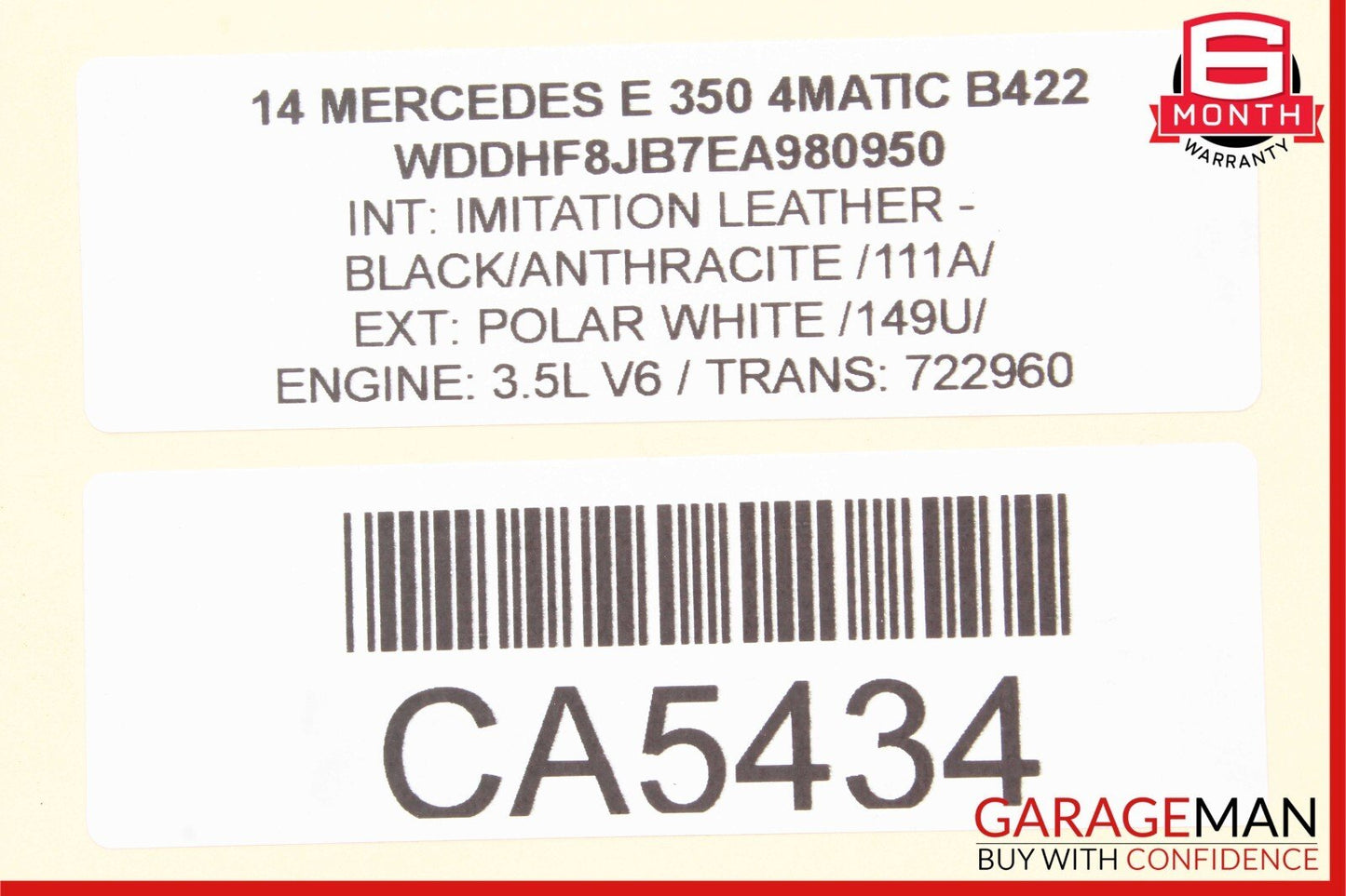 10-18 Mercedes W212 E350 CLS550 Rear SAM Fuse Box Relay Control Module OEM