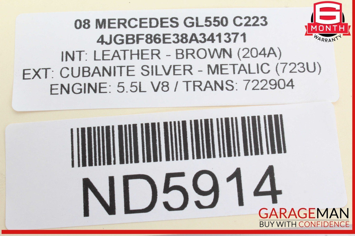 07-13 Mercedes X164 GL550 GL450 Voice Language Communication Control Module OEM