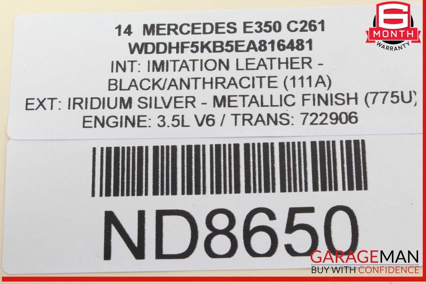 08-20 Mercedes W212 E350 E550 E400 Rear Right Side Door Lock Latch Actuator OEM