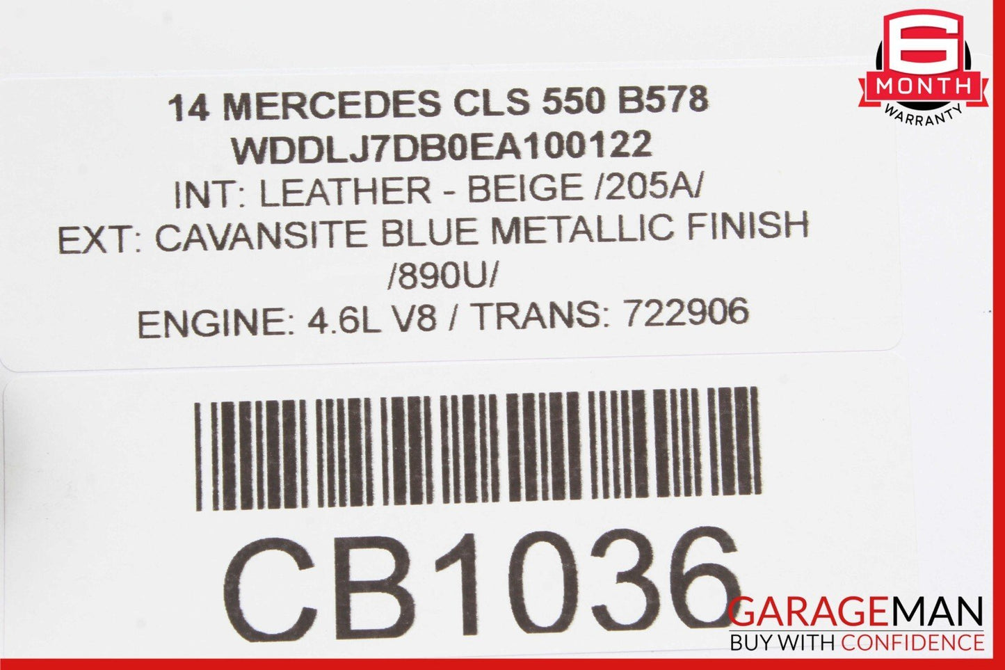 08-17 Mercedes CLS550 E350 C300 Rear Left Side Suspension Upper Control Arm
