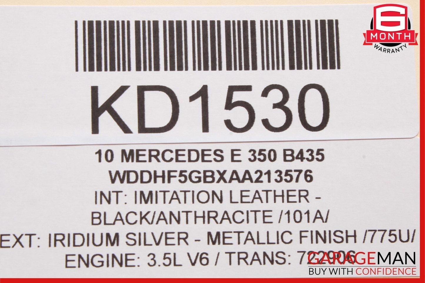 10-13 Mercedes W212 E350 E550 Active Lane Assist Front Camera 0009058000 OEM