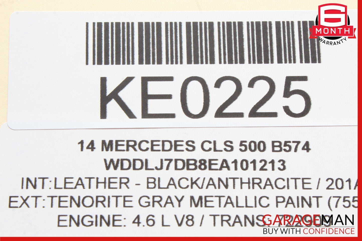 08-18 Mercedes W218 CLS500 E350 C300 C250 Rear Left Door Control Module Unit OEM