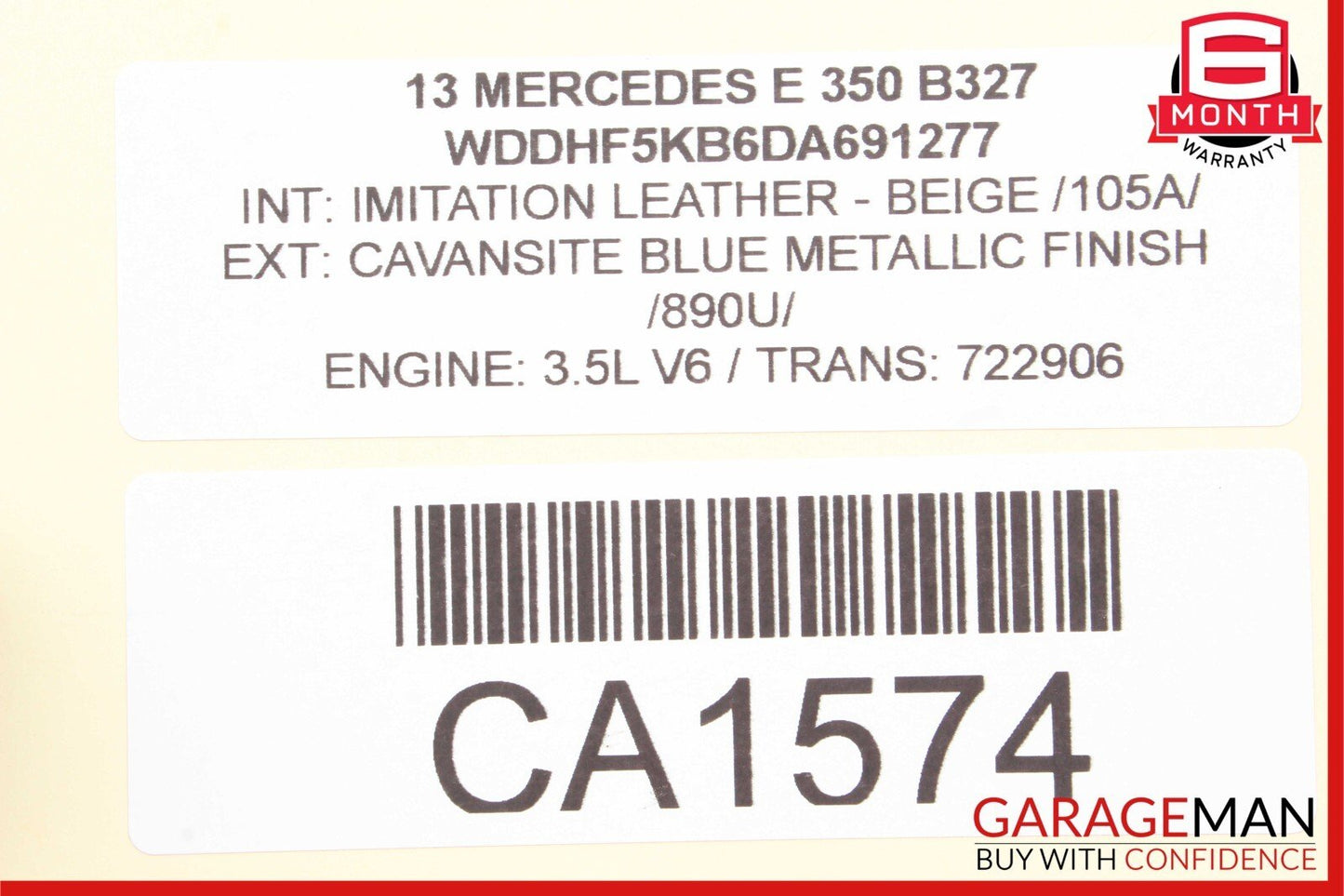 08-17 Mercedes W212 E350 C250 C350 Front Right Passenger Upper Control Arm RWD