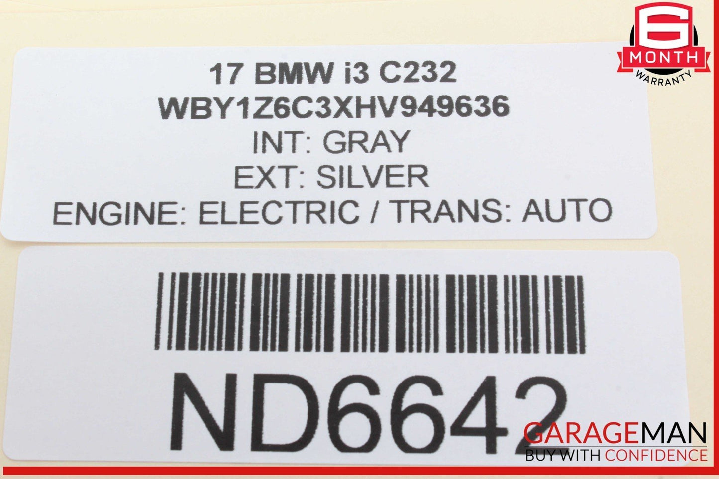 14-19 BMW i3 I01 Hybrid Front Left Driver Side Dash Dashboard Air Vent OEM